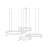Lampa wisząca wielka CIRCLE 80+80+100+120 ST-8848-80+80+100+120 brass - Step Into Design